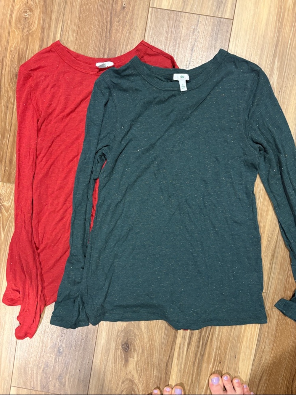 Christmas long sleeve top bundle